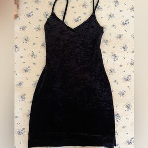 vintage 90s velvet betsy johnson mini dress